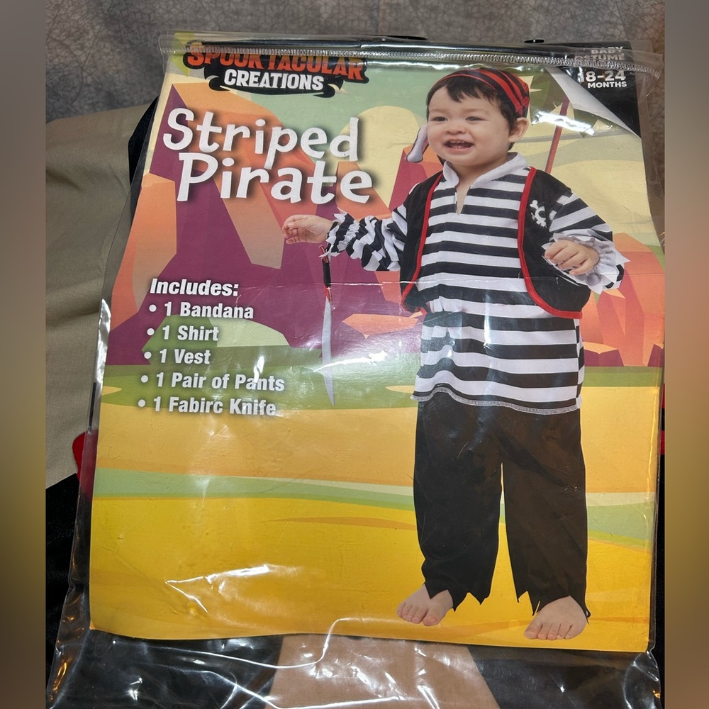 Spooktakular Creations | Baby Pirate Costume | 18-24 mo - Picture 2 of 13